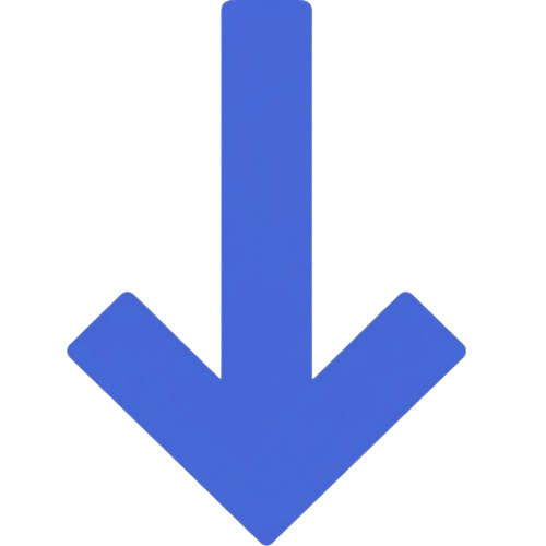 Blue arrow